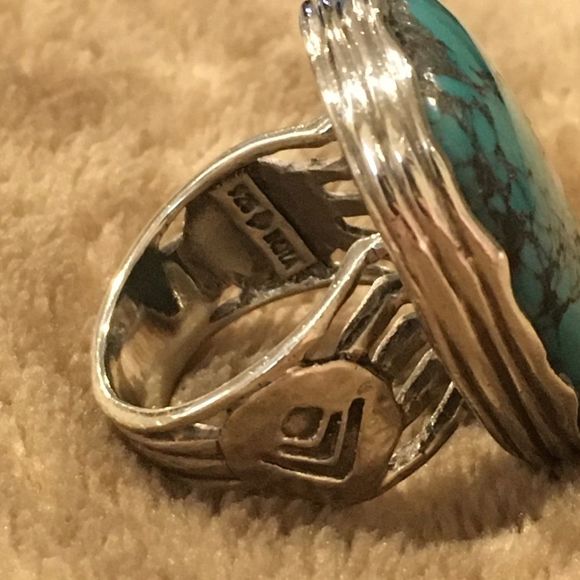 SILPADA Turquoise Sterling Silver 925 Ring - Picture 7 of 9